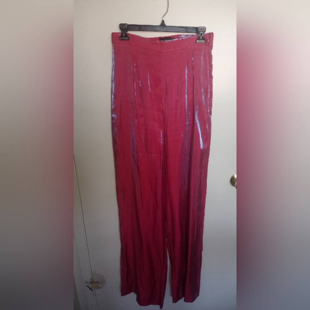 Pink Iridescent Dress Pants